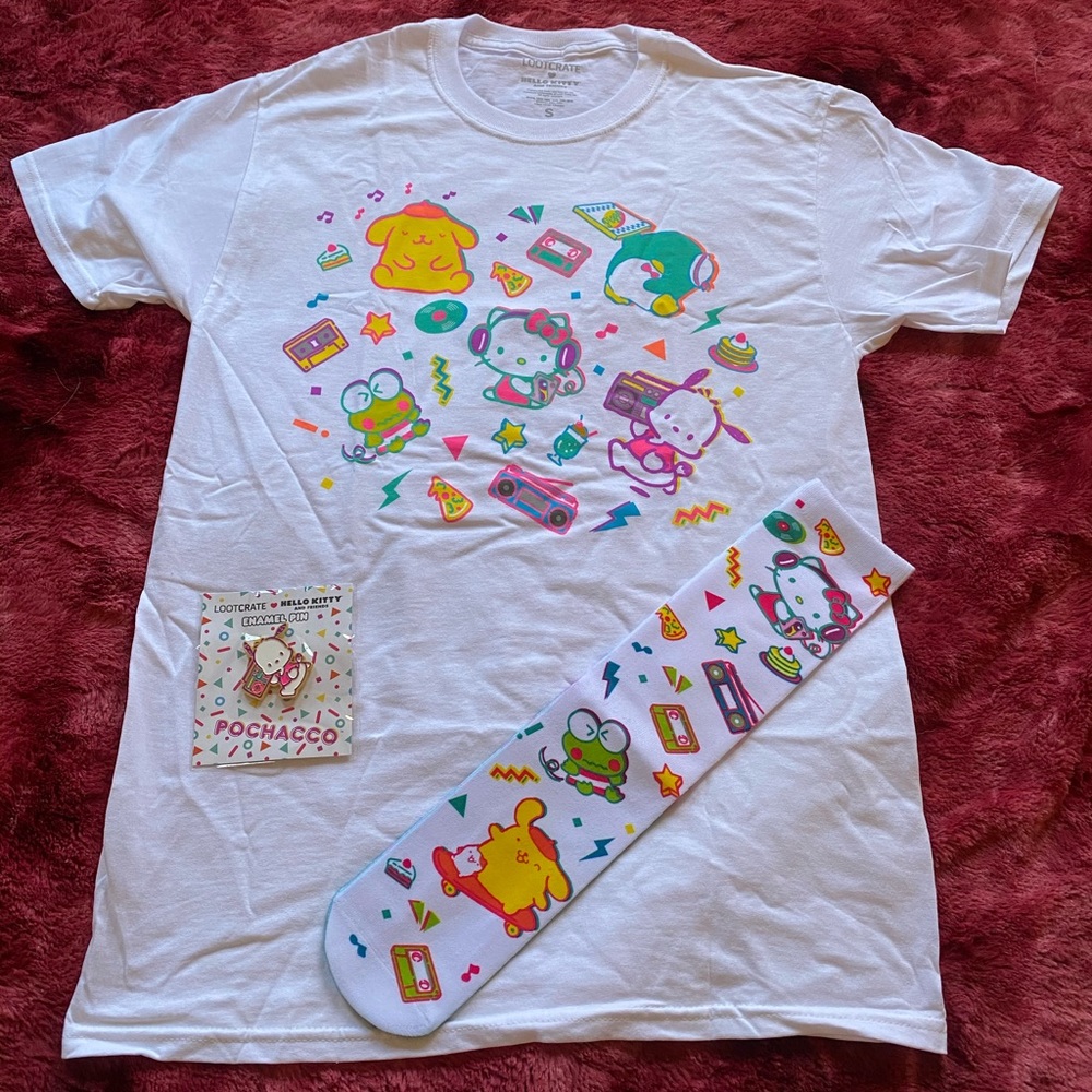 Partial Retro Rewind Hello Kitty Loot Crate